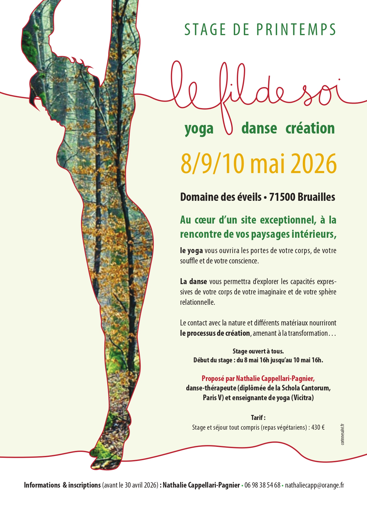 Stage de yoga Le Fil de Soi